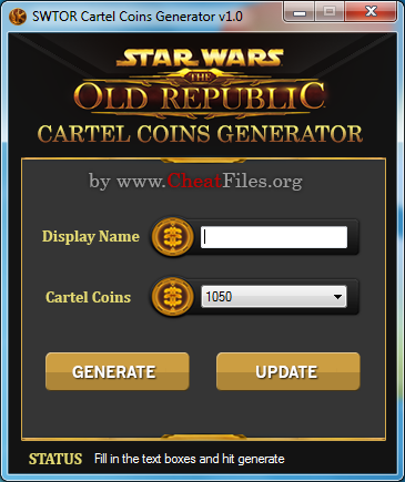 swtor cartel coin generator no survey